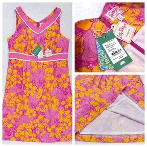 MINT Lilly Pulitzer Originals 🌴 Del Mar Dress in Ten Ton Bouquet 12 - 14
